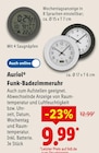 Funk-Badezimmeruhr von Auriol für 9,99 € bei Lidl im Angebot Funk-Badezimmeruhr von Auriol im aktuellen Lidl Prospekt