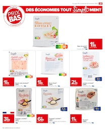 Prix et réduction Jambon Cru dans le prospectus Carrefour Market en cours Offre Jambon Cru dans le catalogue Carrefour Market du moment à la page 31