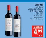 Wein Angebote von Zonin bei Marktkauf Altenburg für 4,99 €