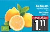 Bio-Zitronen von  im aktuellen EDEKA Prospekt für 1,11 €
