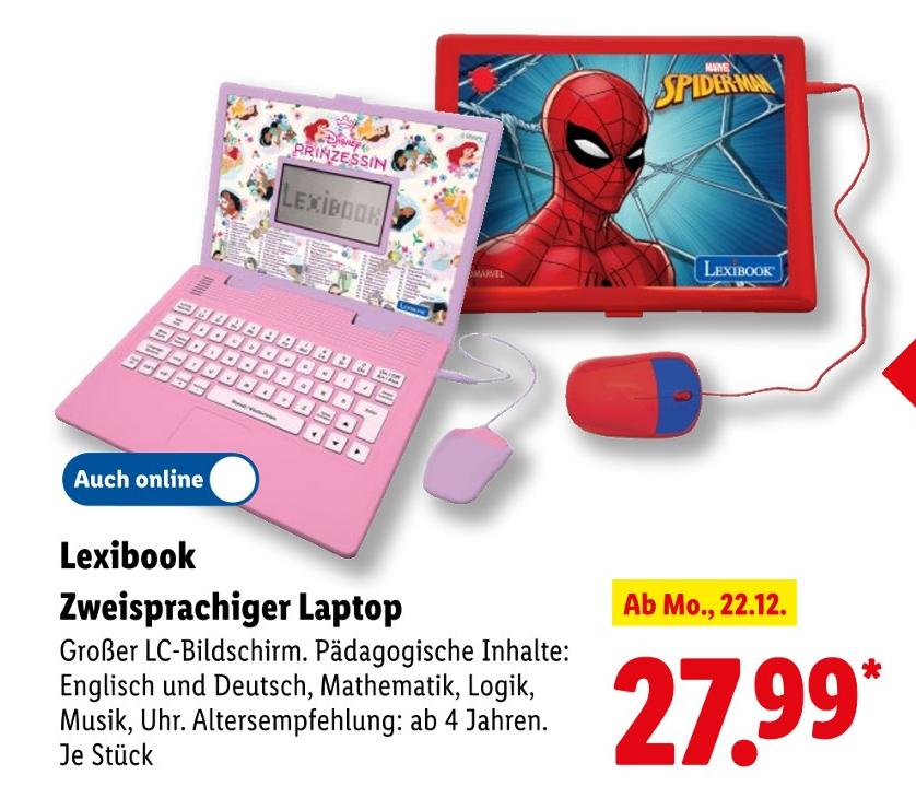 Zweisprachiger Laptop