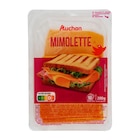 Fromage En Tranches Mimolette Auchan à 2,28 € dans le catalogue Auchan Hypermarché