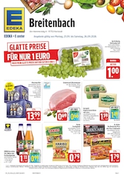 Bier im E center Prospekt in Karlstadt Aktueller E center Prospekt mit Bier, "Wir lieben Lebensmittel!", Seite 1