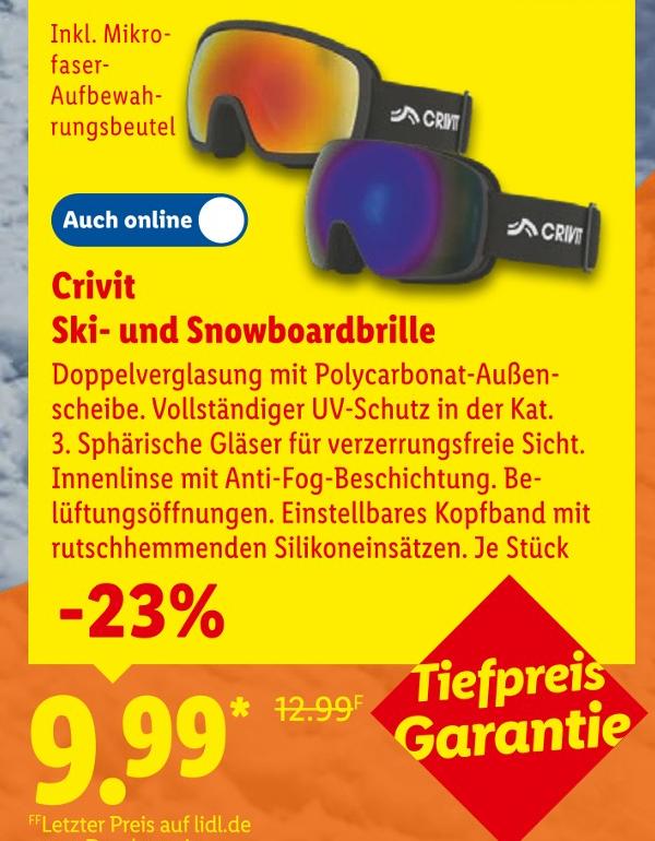 Ski- und Snowboardbrille