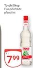 Sirup im Angebot bei GLOBUS in Weimar Sirup Angebote von Toschi bei GLOBUS Weimar für 7,99 €
