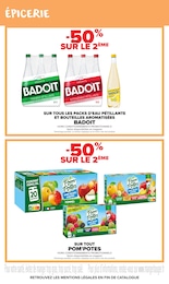 Prix et réduction Pom'potes dans le prospectus Carrefour Market en cours Offre Pom'potes dans le catalogue Carrefour Market du moment à la page 9