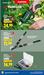 Offre Sécateur Électrique dans le catalogue Lidl du moment à la page 36