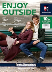Peek und Cloppenburg Mode Prospekt der aktuellen Woche mit 10 Seiten, gültig von 26.10.2025 bis 01.11.2025, in Hamburg und Umgebung Aktueller Peek und Cloppenburg Mode Prospekt in Hamburg und Umgebung, "ENJOY OUTSIDE" mit 10 Seiten, 26.10.2025 - 01.11.2025