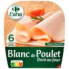 Blanc de poulet doré au four - CARREFOUR EXTRA - Carrefour à Strasbourg Blanc de poulet doré au four - CARREFOUR EXTRA en promo chez Carrefour Strasbourg à 2,09 €