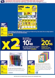 Prix et réduction Colle dans le prospectus Carrefour en cours Offre Colle dans le catalogue Carrefour du moment à la page 85