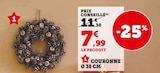 Couronne ø 30 cm dans le catalogue Super U