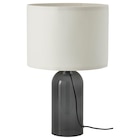 Tischleuchte rauchfarben Glas/weiß von TONVIS für 44,99 € bei IKEA im Angebot Tischleuchte rauchfarben Glas/weiß von TONVIS im aktuellen IKEA Prospekt