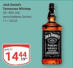 Aktuelles Tennessee Whiskey Angebot bei GLOBUS in Koblenz ab 14,44 €