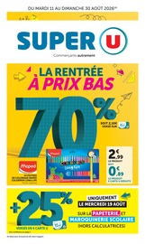 Promos Bureau dans le catalogue "SUPER U" de Super U Bureau en promo dans le catalogue Super U à la page 1