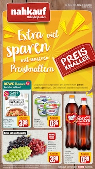 Coca Cola im aktuellen nahkauf Prospekt (Detmold) Coca Cola im nahkauf Prospekt "nichts liegt näher" mit 8 Seiten (Detmold)