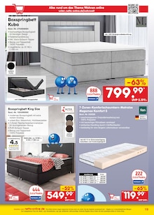 Boxspringbett im Netto Marken-Discount Prospekt "netto-online.de - Exklusive Angebote" mit 36 Seiten (Hamburg)