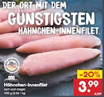 Hähnchen-Innenfilet im Netto Marken-Discount Prospekt Hähnchen-Innenfilet von Gut Ponholz im aktuellen Netto Marken-Discount Prospekt für 3,99 €
