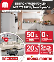 Möbel Martin Prospekt für Mainz: "EINFACH WOHNFÜHLEN MIT STARKEN MAI-ANGEBOTEN.", 20 Seiten, 01.05.2026 - 31.05.2026