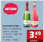 Sekt Angebote von Rotkäppchen bei Getränke Quelle WVG Lutherstadt Wittenberg für 3,49 €
