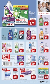 Ariel im combi Prospekt "Markt - Angebote" mit 33 Seiten (Bielefeld)