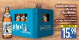 Maxl Helles von Schlossbrauerei Maxlrain im aktuellen EDEKA Prospekt für 15,99 €