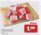 Gulasch gemischt Angebote bei famila Nordwest Lingen für 1,09 €