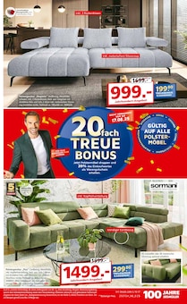 Ecksofa im aktuellen Segmüller Prospekt (Nürnberg) Ecksofa im Segmüller Prospekt "Highlight Angebote" mit 34 Seiten (Nürnberg)