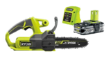 Tronçonneuse compacte 18V RY18CS20A-125 - RYOBI - Truffaut Tronçonneuse compacte 18V RY18CS20A-125 - RYOBI à 189,00 € dans le catalogue Truffaut