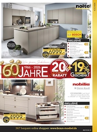 Küche Angebot im aktuellen BRAUN Möbel-Center Prospekt auf Seite 13