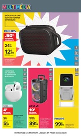 Promos Casque Audio dans le catalogue "L'ÉTÉ À LA PLAGE, LA RENTRÉE À LA PAGE." de Carrefour Casque Audio en promo dans le catalogue Carrefour à la page 79