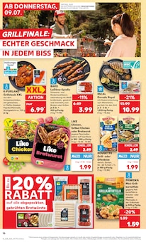Bratwurst im aktuellen Kaufland Prospekt (Bremen) Bratwurst im Kaufland Prospekt "Hier bin ich richtig" mit 61 Seiten (Bremen)