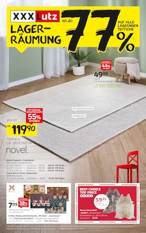 Aktueller XXXLutz Möbelhäuser Nürnberg Prospekt XXXLutz Möbelhäuser Nürnberg Prospekt "LAGERRÄUMUNG" mit 16 Seiten