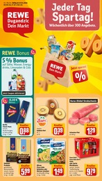 REWE Prospekt "Dein Markt" für Grevenbroich, 32 Seiten, 27.01.2025 - 01.02.2025