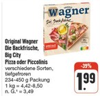 Die Backfrische, Big City Pizza oder Piccolinis bei nah und gut im Prospekt "" für 1,99 €