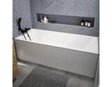 Baignoire droite NF "Ionas" L. 170 x l. 75 cm - Cooke and Lewis en promo chez Brico Dépôt La Rochelle à 139,00 €