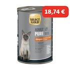 SELECT GOLD Pure Boîtes de Pâtée Chat Adute Kangourou 6x400 g à 18,74 € dans le catalogue Maxi Zoo