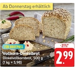 Vollkorn-Dinkelbrot im Angebot bei E center in Darmstadt Vollkorn-Dinkelbrot Angebote bei E center Darmstadt für 2,99 €