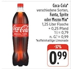 Coca-Cola im Angebot bei EDEKA in Bamberg Coca-Cola Angebote von Coca-Cola bei EDEKA Bamberg für 0,99 €