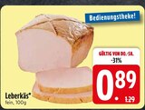 Leberkäse von  im aktuellen EDEKA Prospekt für 0,89 €