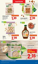 Prix et réduction Noix dans le prospectus Lidl en cours Offre Noix dans le catalogue Lidl du moment à la page 25