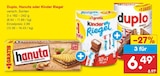 Duplo, Hanuta oder Kinder Riegel Angebot in Annaberg-Buchholz Duplo, Hanuta oder Kinder Riegel im aktuellen Prospekt bei Netto Marken-Discount in Annaberg-Buchholz