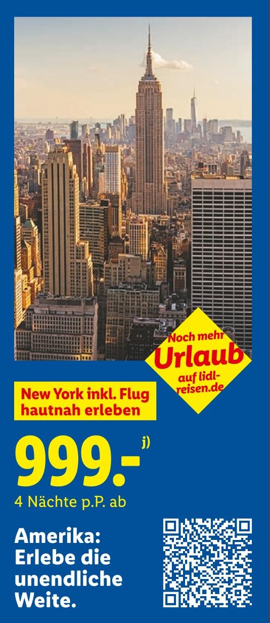 New York inkl. Flug hautnah erleben