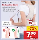 Rückenstütz-Gürtel von VITALmaxx im aktuellen Netto Marken-Discount Prospekt für 7,99 €