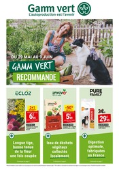 Catalogue Jardineries & Animaleries Gamm vert en cours à Dugny-sur-Meuse et alentours, "Gamm Vert Recommande", 8 pages, 29/05/2024 - 09/06/2024