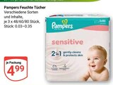 Aktuelles Feuchte Tücher Angebot bei GLOBUS in Ludwigshafen (Rhein) ab 4,99 €