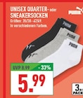 Unisex Quarter-Socken im Angebot bei Marktkauf in Erkrath Unisex Quarter-Socken Angebote von PUMA bei Marktkauf Erkrath für 5,99 €