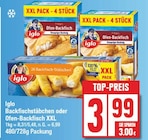 Backfischstäbchen oder Ofen-Backfisch XXL von Iglo im aktuellen EDEKA Prospekt