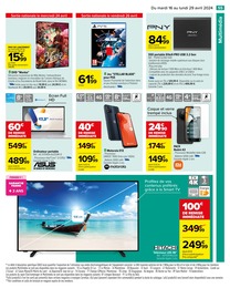 Offre TV LED 4K dans le catalogue Carrefour du moment à la page 57