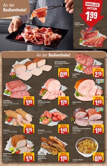 Zwiebelmettwurst im aktuellen REWE Prospekt (Köln) Zwiebelmettwurst im REWE Prospekt "Dein Markt" mit 36 Seiten (Köln)