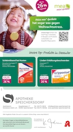 mea - meine apotheke Prospekt für Creußen und Umgebung: „Unsere Dezember-Angebote“, 4 Seiten, 01.12.2025 - 31.12.2025